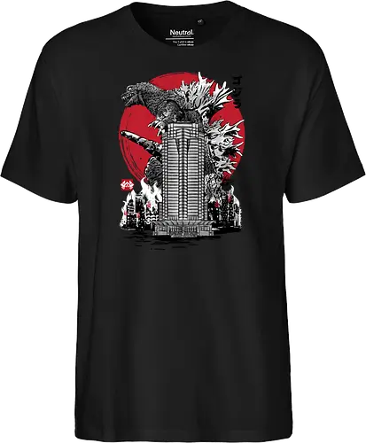 Classic kaiju attack on Nakatomi plaza