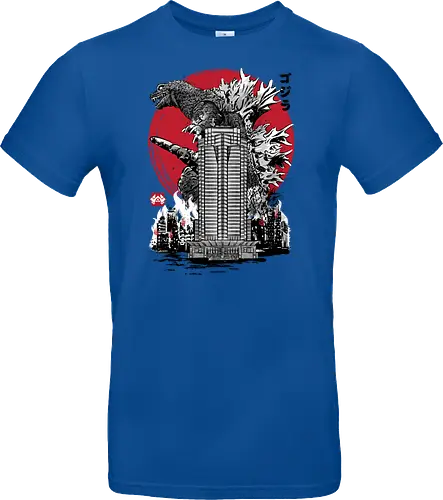 Classic kaiju attack on Nakatomi plaza