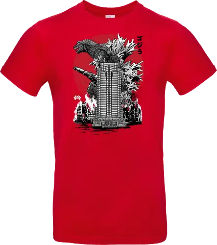 Classic kaiju attack on Nakatomi plaza