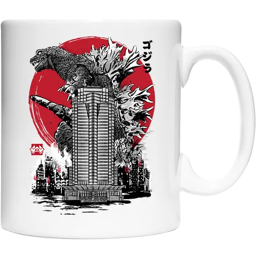 Classic kaiju attack on Nakatomi plaza
