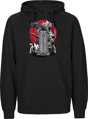 Classic kaiju attack on Nakatomi plaza