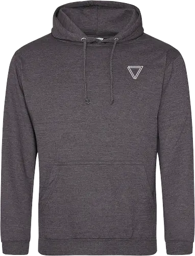 Einhorn - Backprint (weiß) - Standard Hoodie