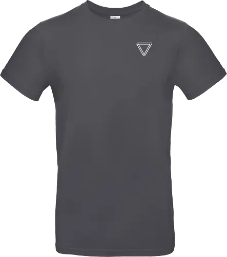 Einhorn - Backprint (weiß) - Standard T-Shirt