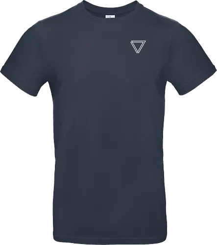 Einhorn - Backprint (weiß) - Standard T-Shirt