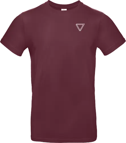Einhorn - Backprint (weiß) - Standard T-Shirt
