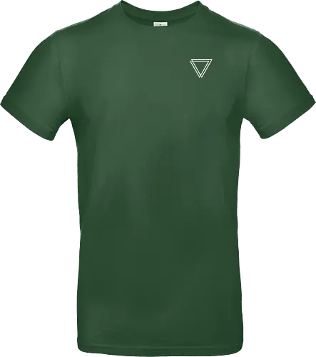 Einhorn - Backprint (weiß) - Standard T-Shirt