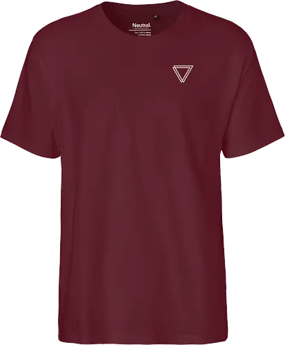 Einhorn - Backprint (weiß) - Fairtrade T-Shirt