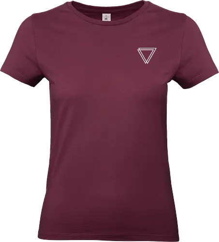 Einhorn - Backprint (weiß)