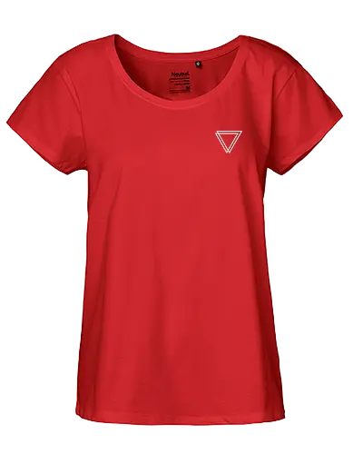 Einhorn - Backprint (weiß) - Fairtrade Girl Shirt