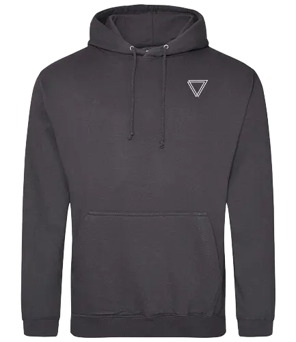 Einhorn - Backprint (weiß) - Standard Hoodie
