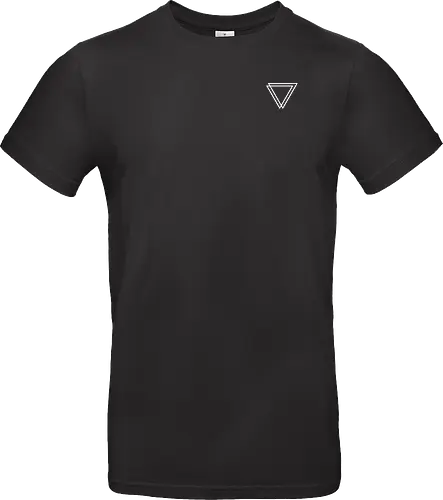 Einhorn - Backprint (weiß) - Standard T-Shirt