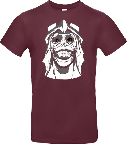  Smiling Statue of Fear - Solo Leveling, God Statue, D-Rank Dungeon, manhwa, anime, fear, sinister smile, haunting, Jinwoo, antagonist, fan art, t-shirt design, art print, cool graphic, dark fantasy, iconic monster - Standard T-Shirt