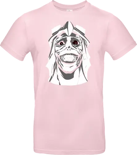  Smiling Statue of Fear - Solo Leveling, God Statue, D-Rank Dungeon, manhwa, anime, fear, sinister smile, haunting, Jinwoo, antagonist, fan art, t-shirt design, art print, cool graphic, dark fantasy, iconic monster - Standard T-Shirt
