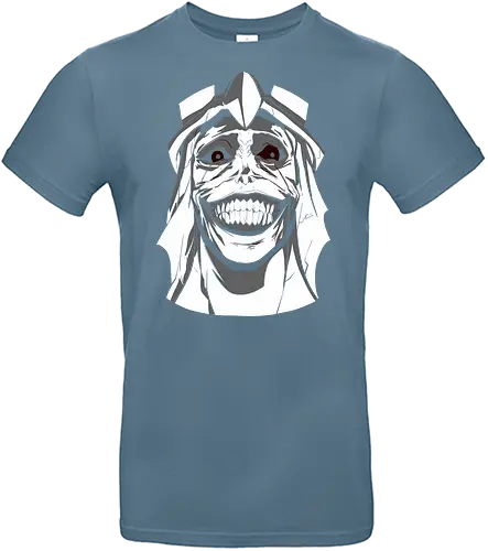 Smiling Statue of Fear - Solo Leveling, God Statue, D-Rank Dungeon, manhwa, anime, fear, sinister smile, haunting, Jinwoo, antagonist, fan art, t-shirt design, art print, cool graphic, dark fantasy, iconic monster - Standard T-Shirt