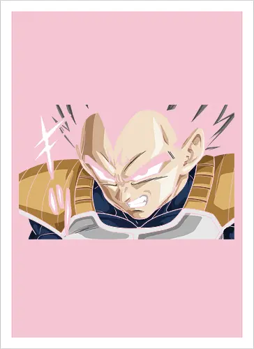  Prince Vegeta's Saiyan Rage