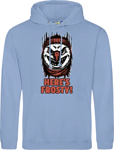 Snowman Horror Door Movie