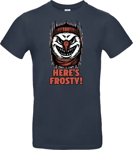 Snowman Horror Door Movie