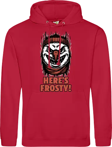 Snowman Horror Door Movie