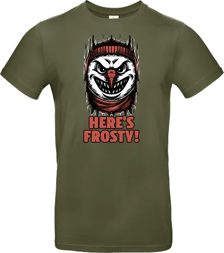 Snowman Horror Door Movie