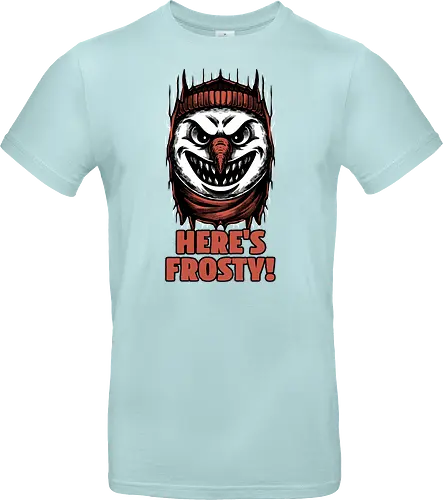 Snowman Horror Door Movie