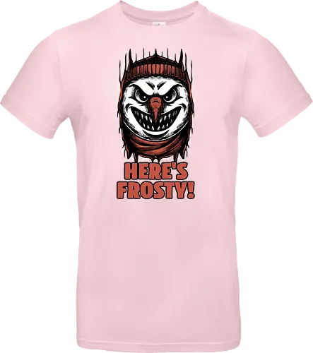 Snowman Horror Door Movie