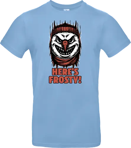 Snowman Horror Door Movie