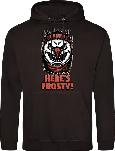 Snowman Horror Door Movie