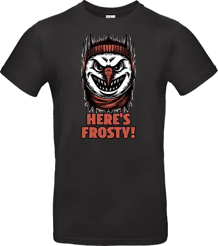 Snowman Horror Door Movie