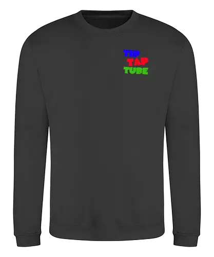 TipTapTube - Logo oldschool - tip tap tube, adrian, ash, youtube, merchandise - Sweatshirt