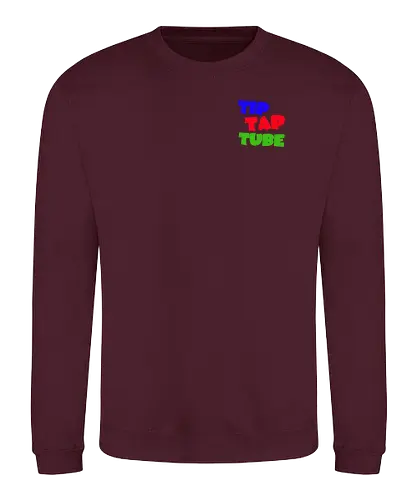 TipTapTube - Logo oldschool - tip tap tube, adrian, ash, youtube, merchandise - Sweatshirt