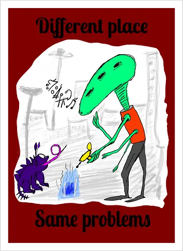 Different place, same problems