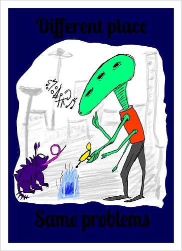 Different place, same problems