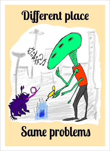 Different place, same problems