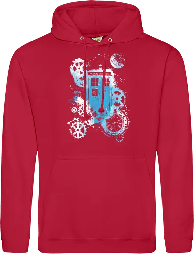 Time and space machine - Doctor, dr who, tardis, TV, TV show, pop culture, scifi - Standard Hoodie