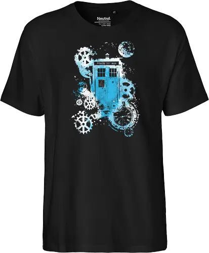 Time and space machine - Doctor, dr who, tardis, TV, TV show, pop culture, scifi - Fairtrade T-Shirt