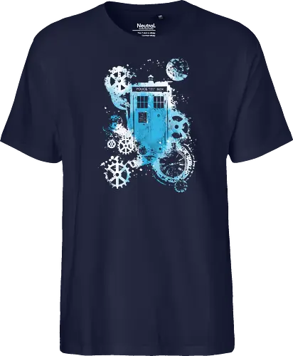 Time and space machine - Doctor, dr who, tardis, TV, TV show, pop culture, scifi - Fairtrade T-Shirt