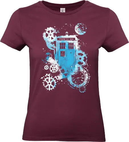 Time and space machine - Doctor, dr who, tardis, TV, TV show, pop culture, scifi - Standard T-Shirt (Women)