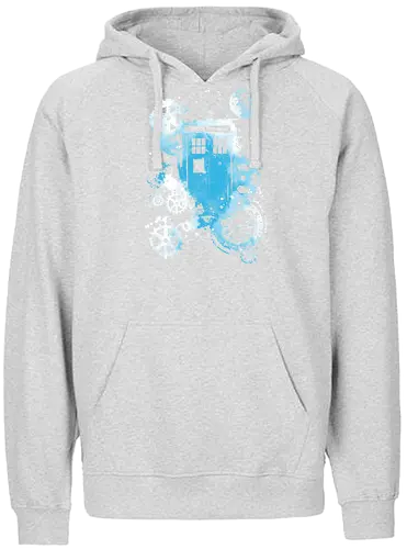 Time and space machine - Doctor, dr who, tardis, TV, TV show, pop culture, scifi - Fairtrade Hoodie