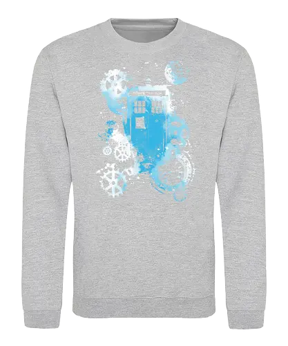 Time and space machine - Doctor, dr who, tardis, TV, TV show, pop culture, scifi - Sweatshirt