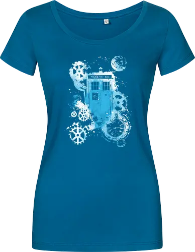 Time and space machine - Doctor, dr who, tardis, TV, TV show, pop culture, scifi - Women T-Shirt