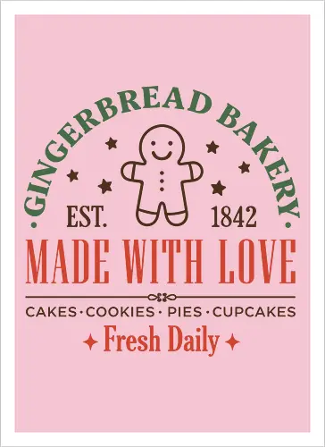 Gingerbread Bakery: Made With Love