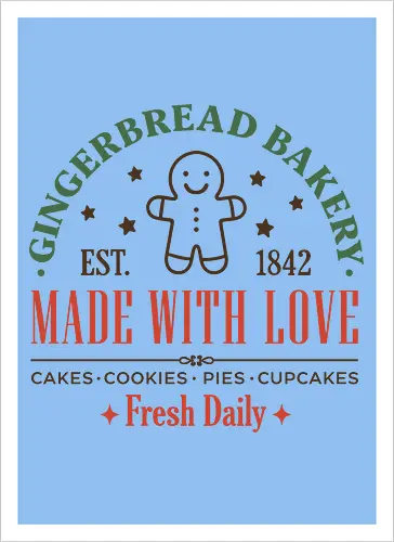 Gingerbread Bakery: Made With Love