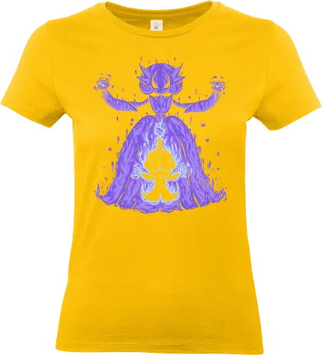 Mega Psychic Dancer Within - game, video game, gaming, silhouette, dancer, psychic - Standard T-Shirt (Women)