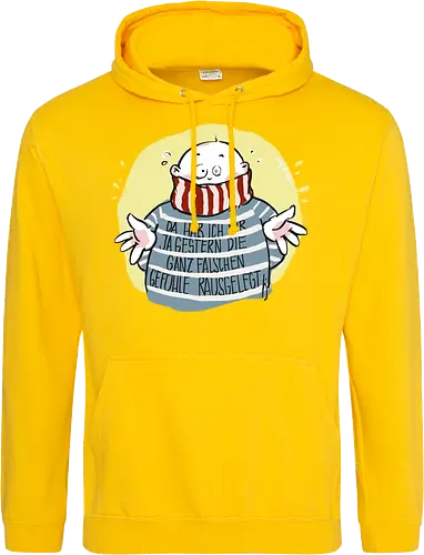 Da hab ich mir ja gestern ..