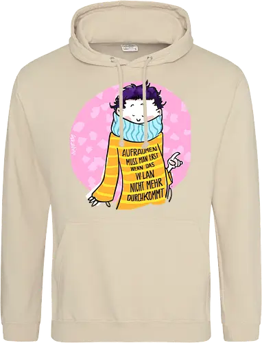 Aufräumen muss man erst, wenn das WLan nicht mehr durchkommt