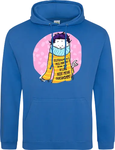 Aufräumen muss man erst, wenn das WLan nicht mehr durchkommt