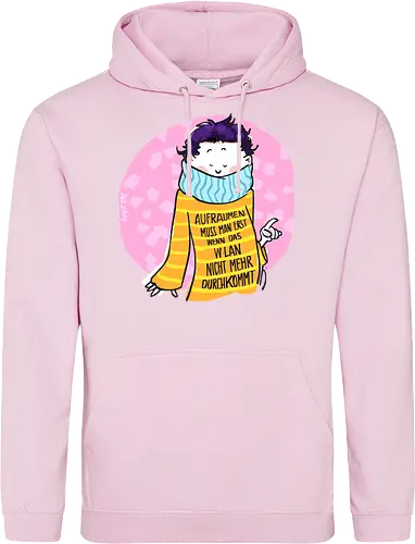 Aufräumen muss man erst, wenn das WLan nicht mehr durchkommt