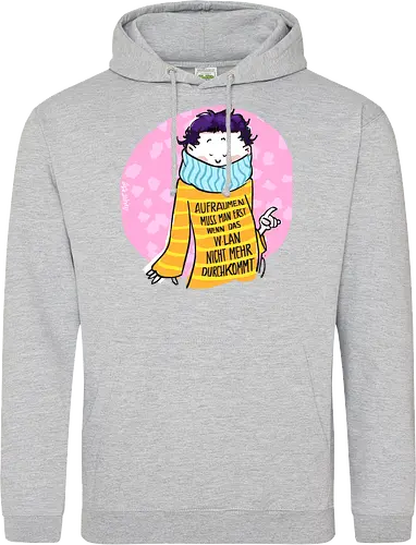 Aufräumen muss man erst, wenn das WLan nicht mehr durchkommt