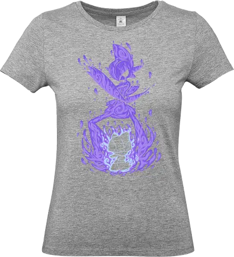 The Psychic Knight Within - knight, psychic, game, gaming, video game - Standard T-Shirt (Women)