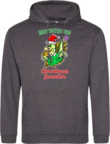 Lustiges Monster Hässlicher Weihnachts-Dino